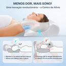Travesseiro Ergonômico Cervical – Alívio de Dores e Sono Profundo